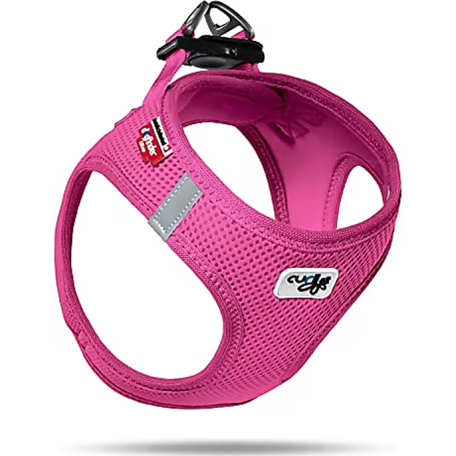 Curli Yelek Harness Hava Mesh Fuşya 3XS