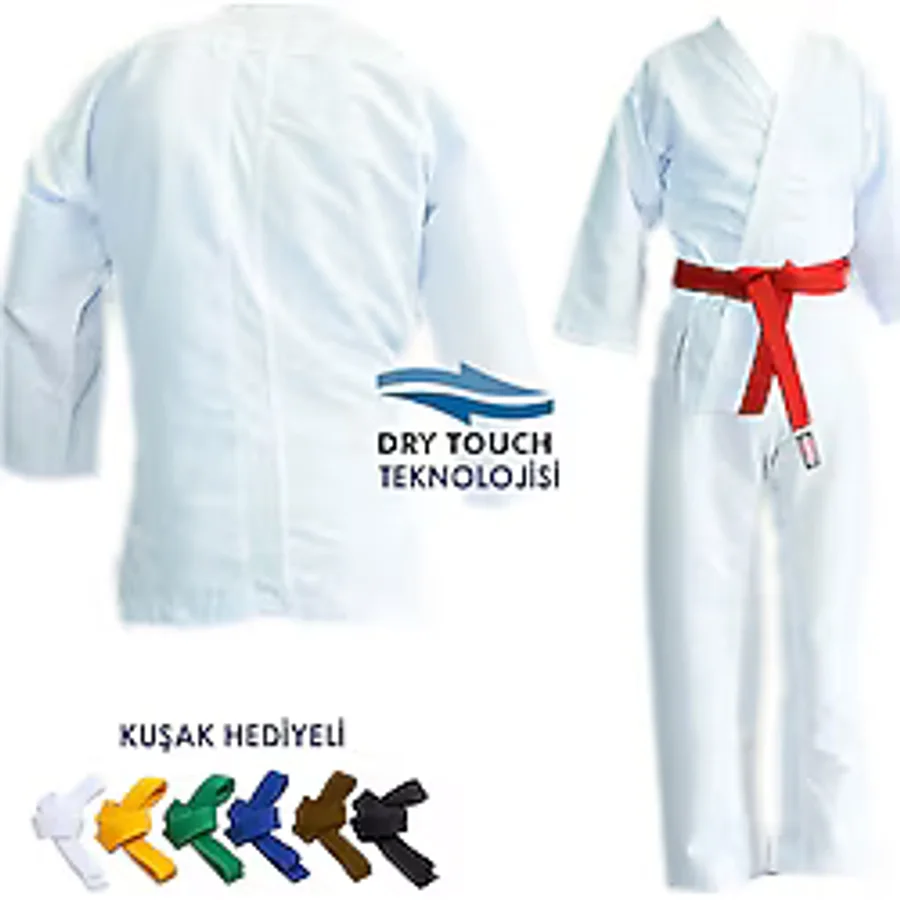 Cyclonespor Cyclone Karate Kıyafeti Elbisesi kirmizi