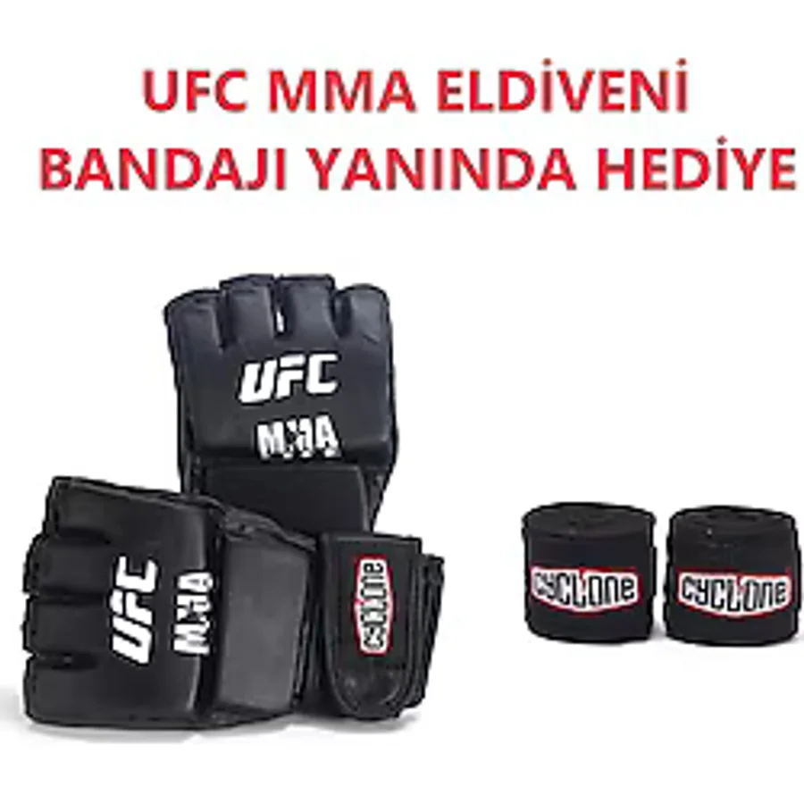 Cyclonespor Cyclone Ufc Mma Eldiveni - Bandaj Hediye Çok Renkli