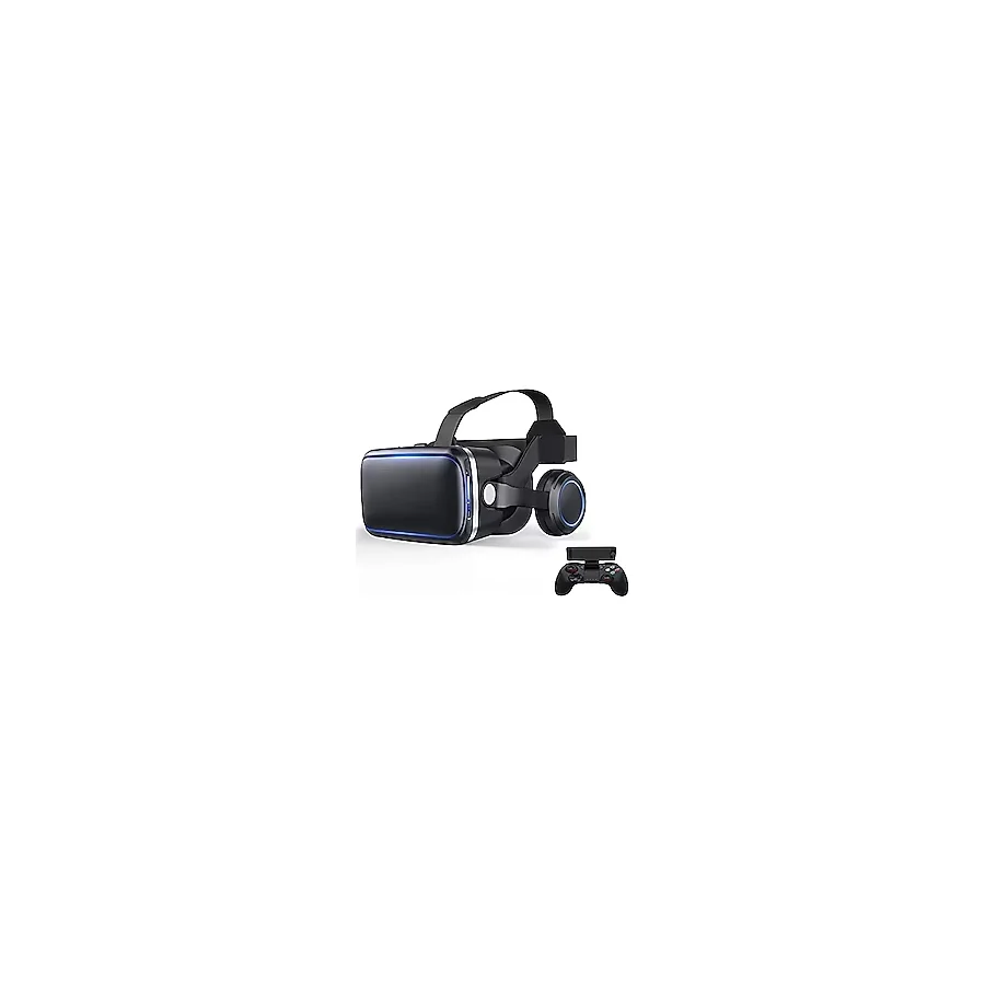 Cylzrcl VR Sanal Gerçeklik 3D Gözlük VR Kutusu 3D Gözlük Kulaklık Kask Akıllı Telefon Stereo İçin Veri Gözlükleri (Renk: 4)