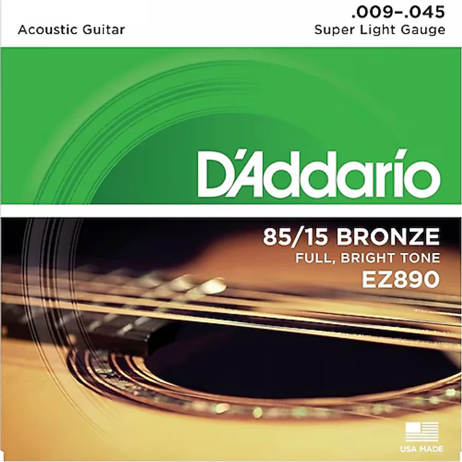 D'Addario EZ890 09-45 Akustik Gitar Takım Tel