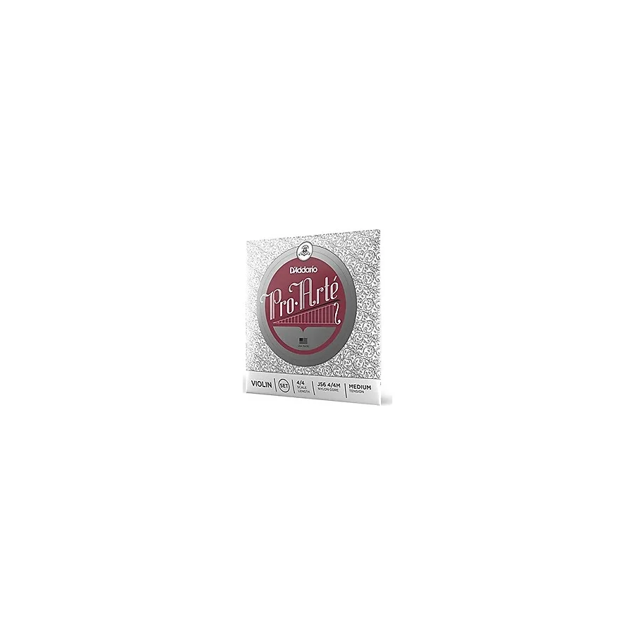 D'Addario J56-4/4M Pro Arte Violinen Saitensatz Perlon, Aluminium, 4/4 Medium