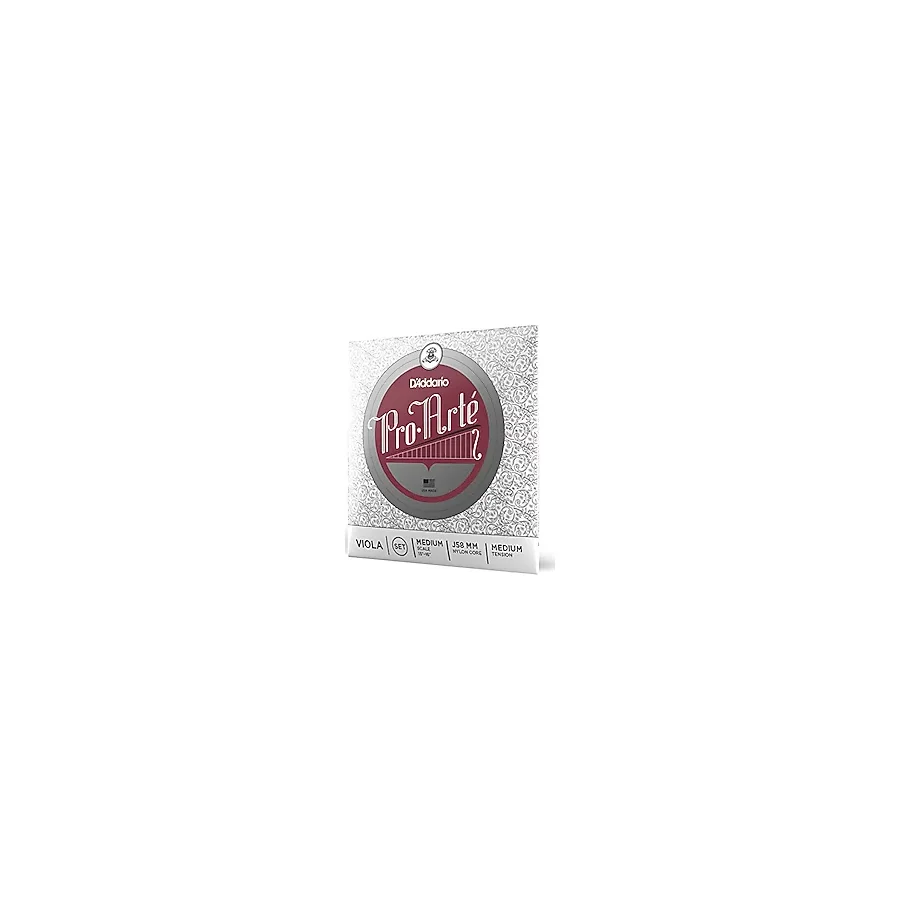 D'Addario J58-MM Pro Arte Viola Tel Seti Perlon/Alüminyum Orta Boy