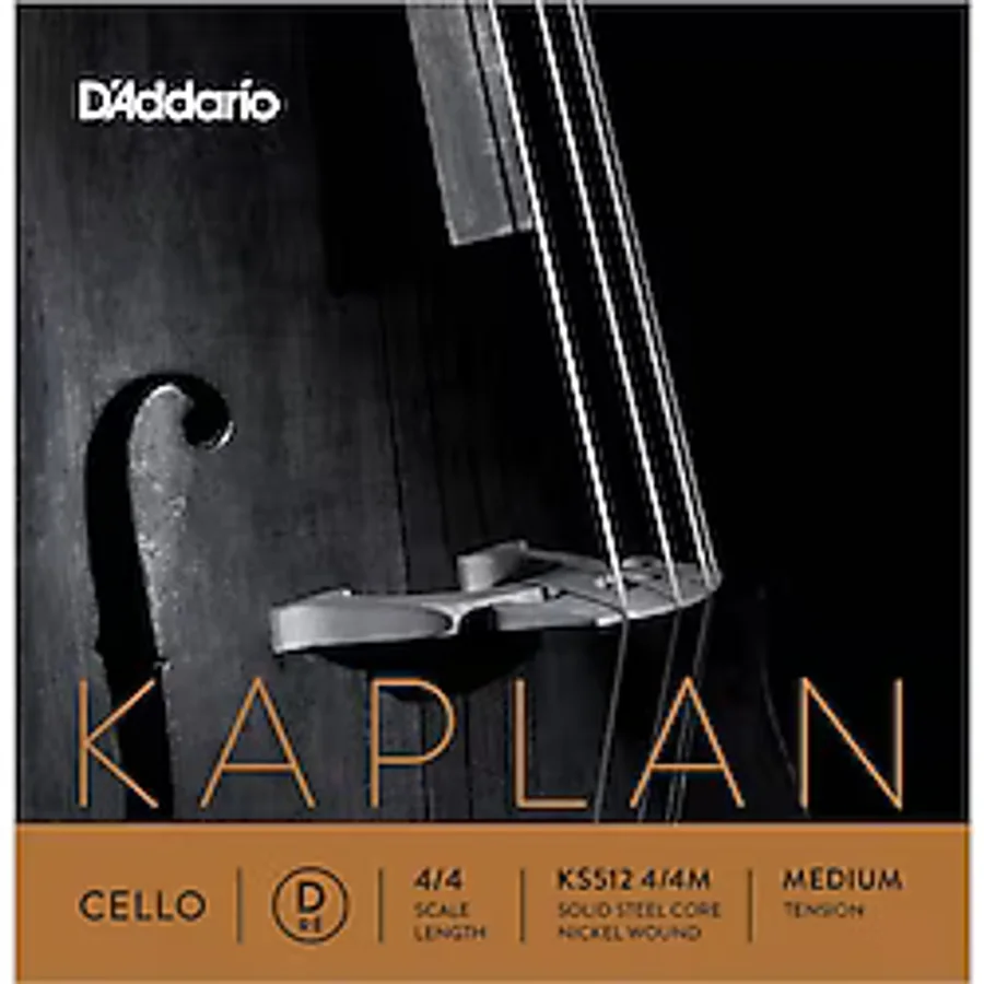 D'Addario Ks512 4/4M Kaplan Çello Tek Tel (D)