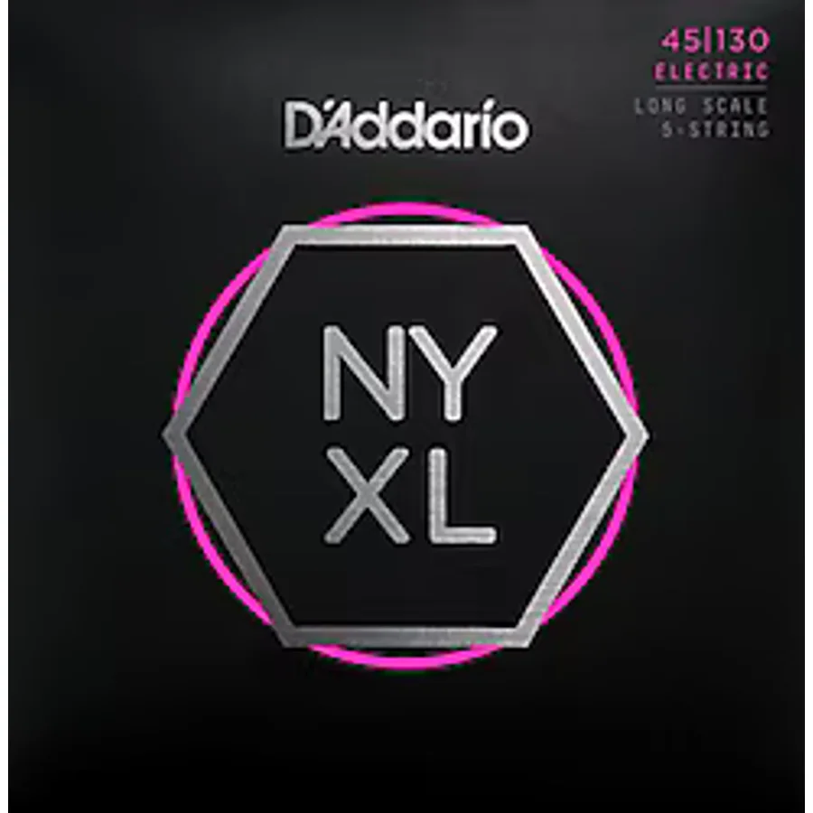 D'Addario NYXL45130 5 Telli 45-130 Bas Gitar Teli