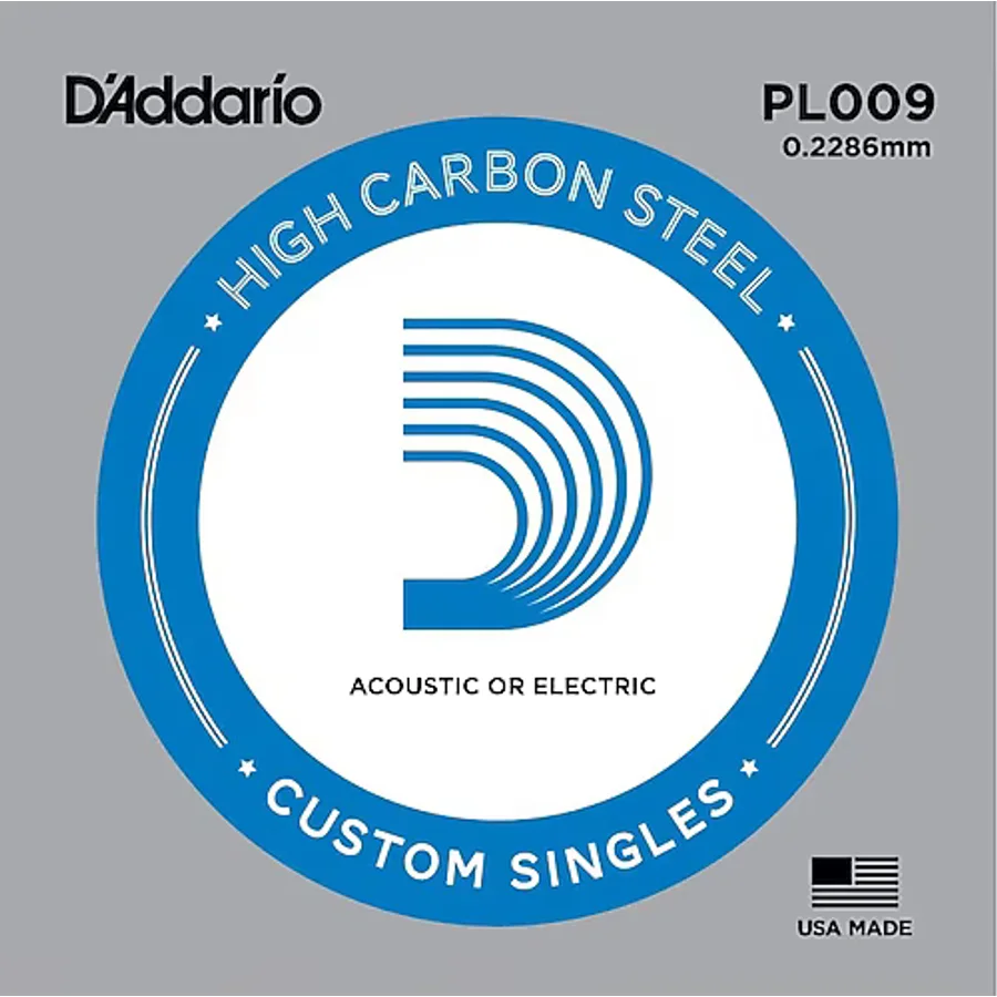 D'Addario PL009 Tek Elektro Gitar Teli