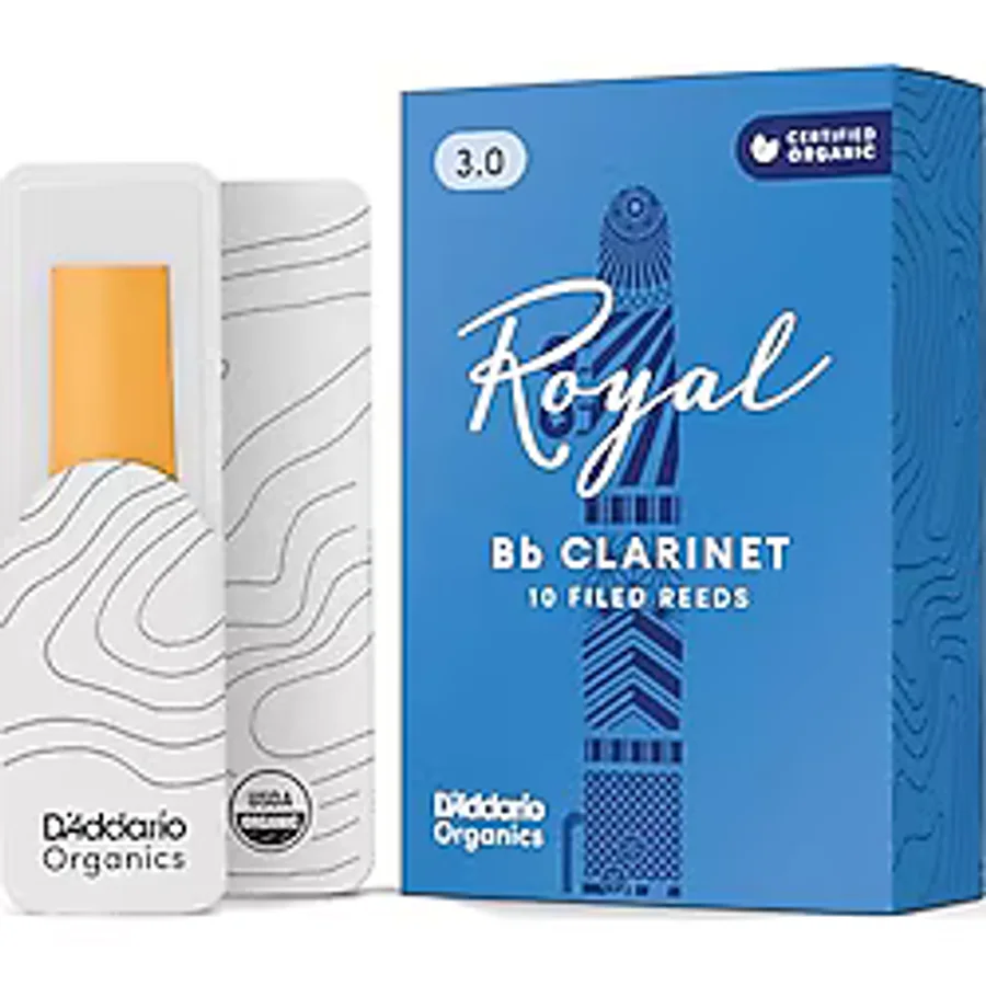 D'Addario Royal yapraklar Bb klarnet için kalınlık 3.0 (10 adet)