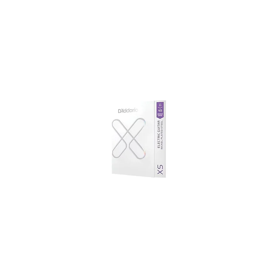 D'Addario XSE1149, 11-49 Medium, XS Nikel Kaplamalı Gitar Telleri Elektro Gitar için