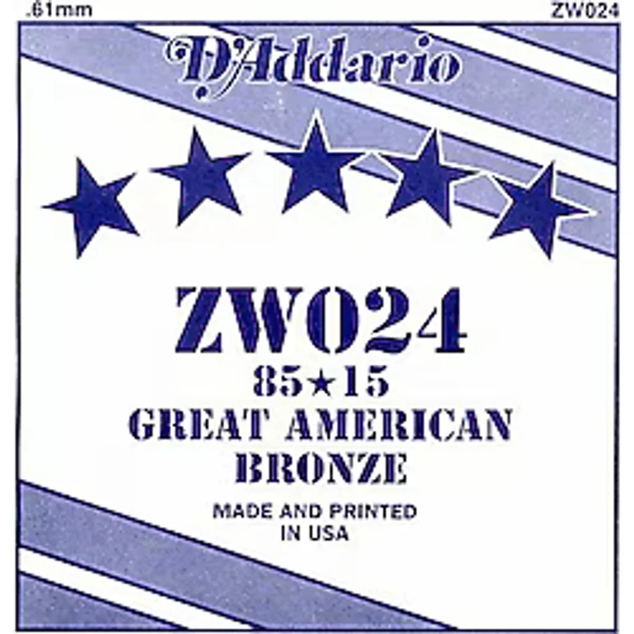 D'Addario ZW024 Tek Akustik Gitar Teli
