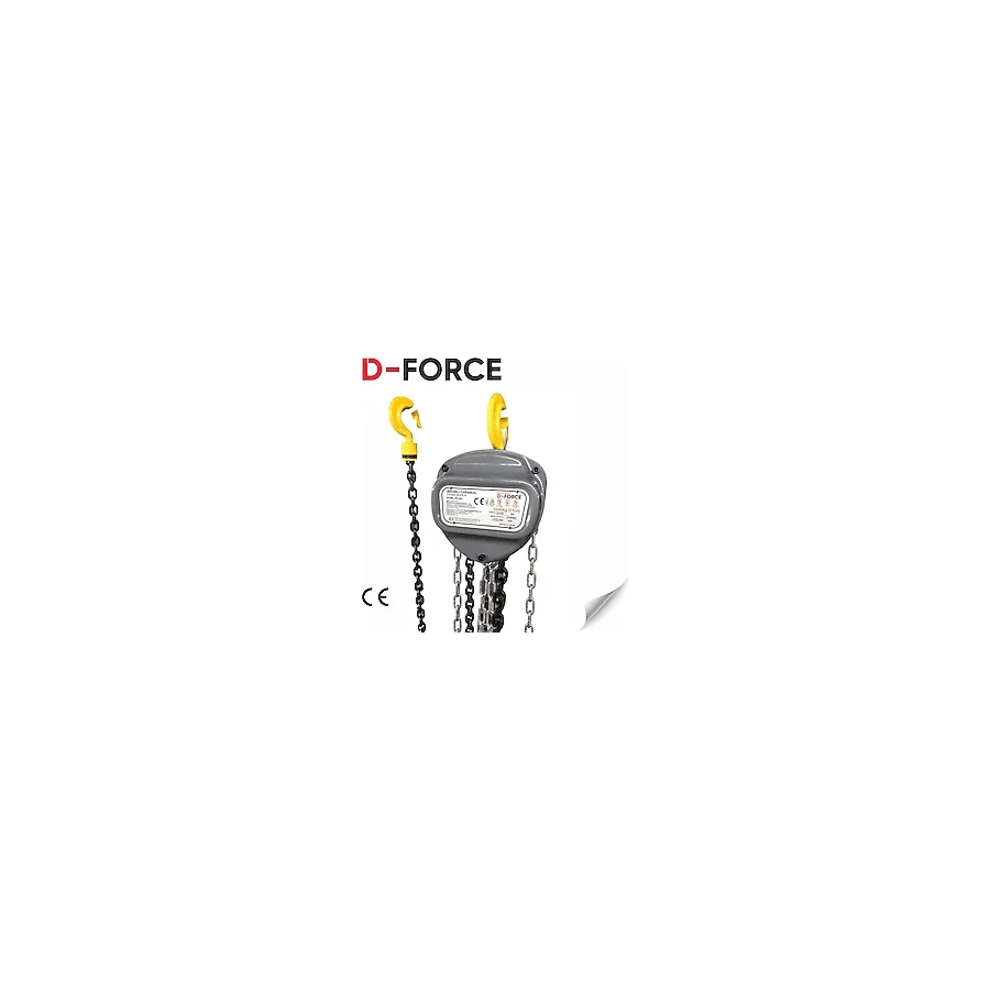 D-Force Df-0504 Zincirli Caraskal 2 Ton 5 Metre