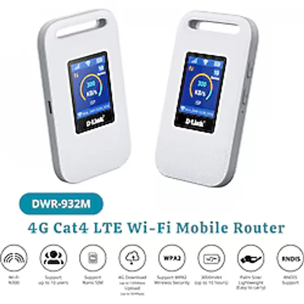 D-Link DWR-932M 300 Mbps 4G Taşınabilir Modem