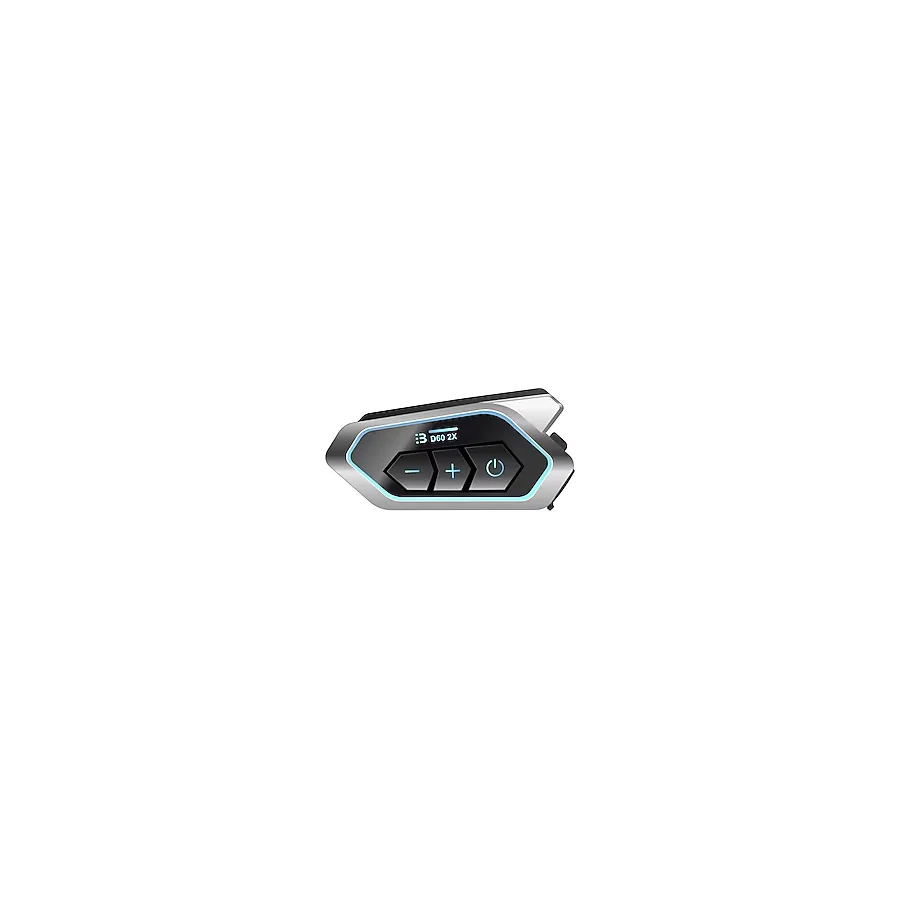 D60 2x Motosiklet Kask Kulaklığı Bluetooth Intercom Rgb Işıklı 2 Intercom Bağlantılı - Lisinya