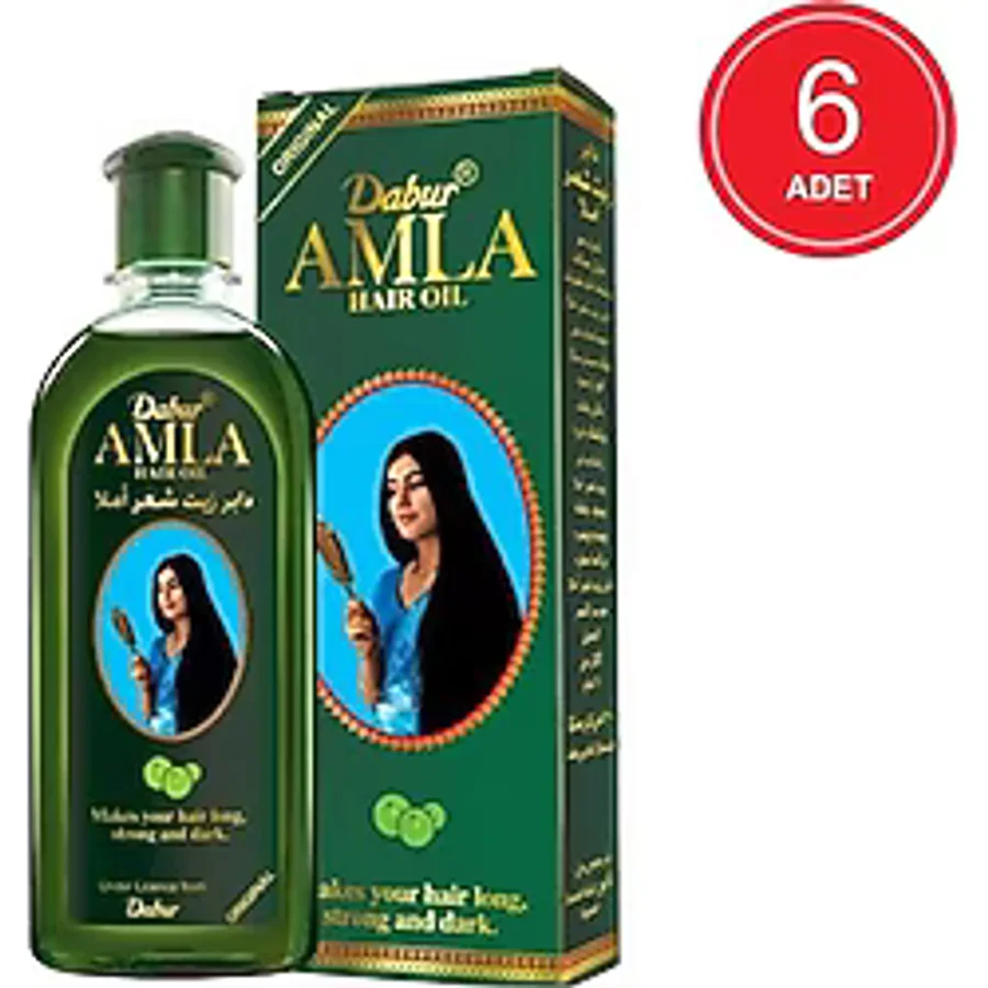 Dabur Amla Saç Bakım Yağı 6 x 200 ML