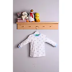 Dad Yazılı Erkek Bebek Eşofman Pijama Takımı Mavi