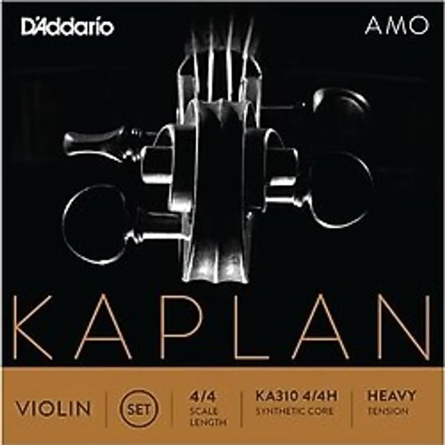 Daddarıo Ka310h Keman Tel Setı, Kaplan Amo, 4/4 Scale, Heavy Tensı