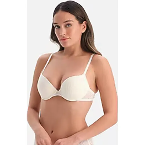 Dagi Kadın Basic Üçgen Formlu Soft Sütyen Ekru 85A