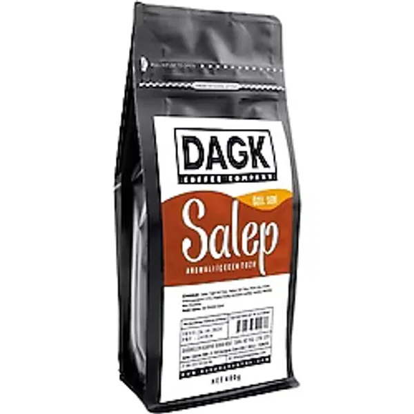 DAGK Salep Aromalı İçecek Tozu 400 g - Türkiye Üretimi Özel Seri, Zengin ve Geleneksel Salep Lezzeti - 400 gr