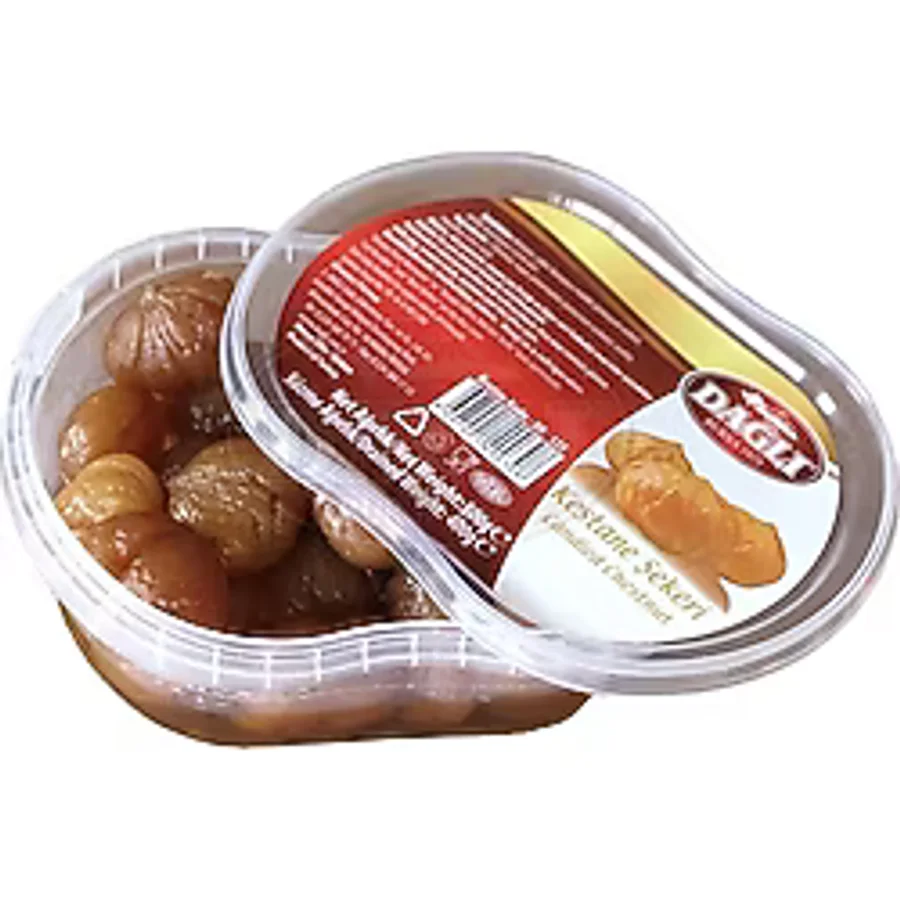 Dağlı Kestane Şekeri Orta Boy Bütün Kestane Şekeri 500 gr - 1 Adet