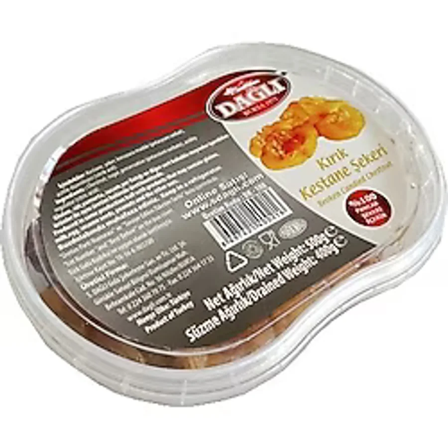 Dağlı Kestane Şekeri Orta Boy Kırık Kestane Şekeri 500 gr - 1 Adet