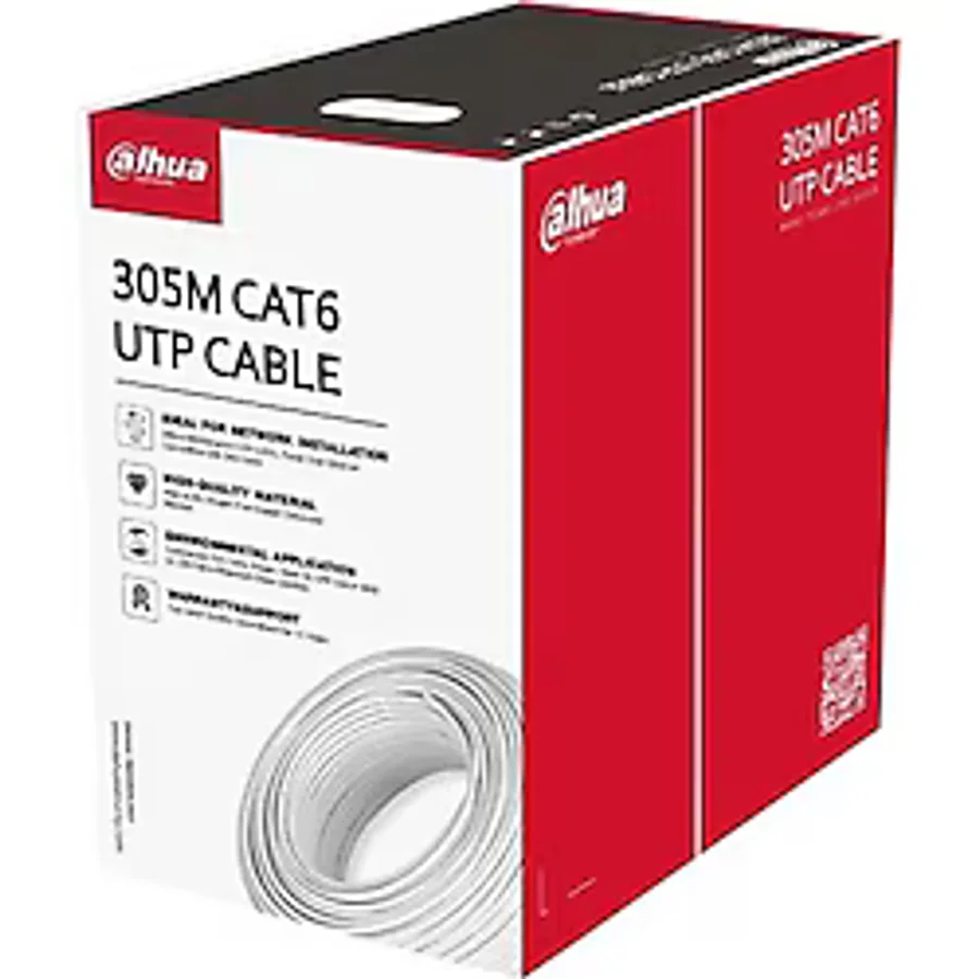 Dahua DH-PFM920I-6UN-C UTP CAT6 305 m Network Kablosu