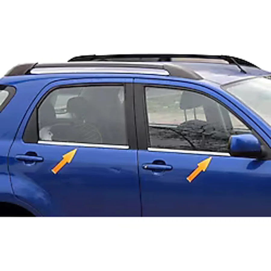 Daihatsu Terios Krom Cam Çıtası 2006 - 2013 Arası P. Çelik
