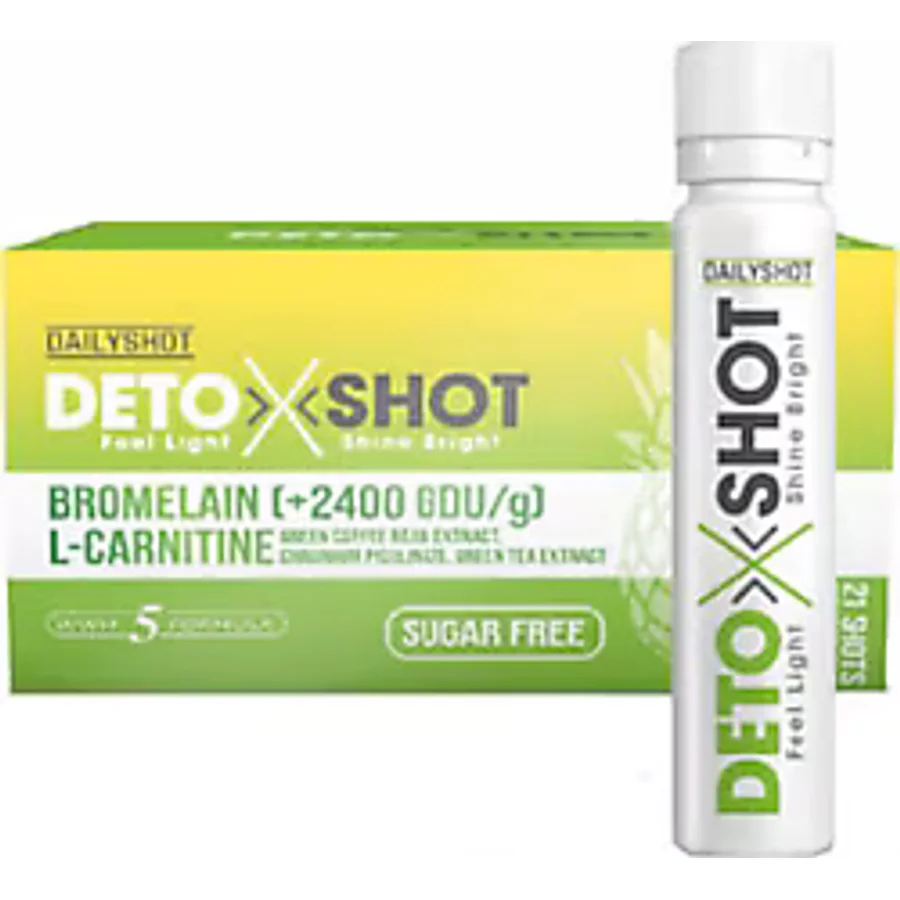 Dailyshot Detoxshot 25 ml 21 Shot L-Karnitin