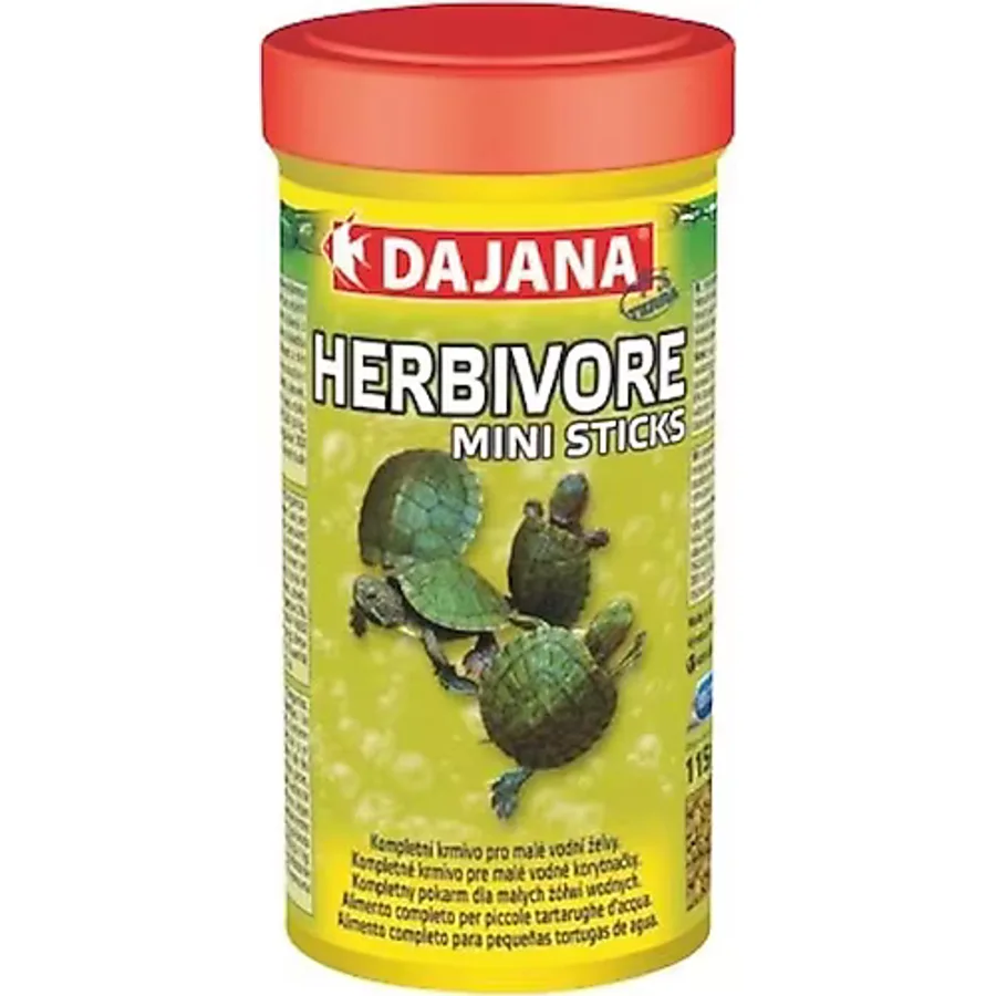 Dajana Tortoise Herbivore Mini Stick Sürüngen Yemi 250 Ml 55 Gr
