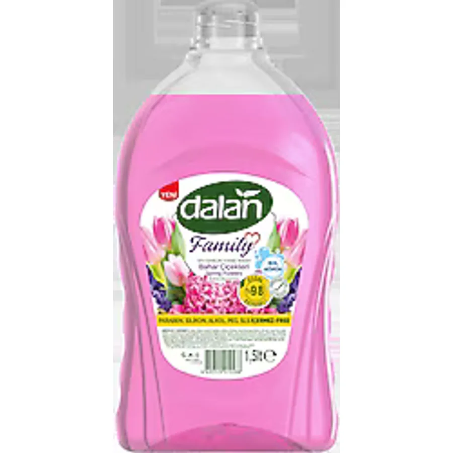 Dalan Family Bahar Çiçekleri Sıvı Sabun 1.5 lt