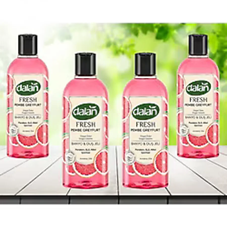 Dalan Fresh Pembe Greyfurt 500 ml 4 Adet Duş Jeli