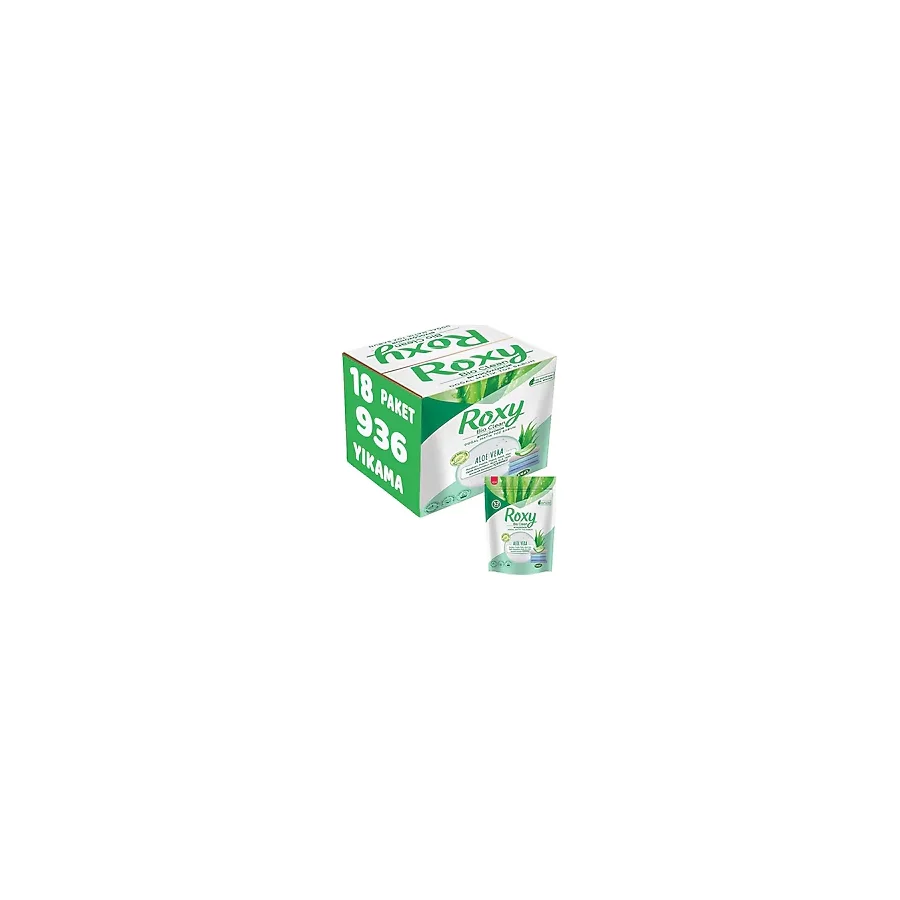 Dalan Roxy Bio Clean 1.6 kg 18'li Paket Aloe Vera Sabun Tozu