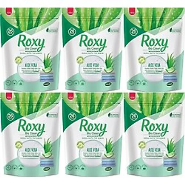 Dalan Roxy Bio Clean Matik Sabun Tozu 800Gr Aloe Vera (6 Lı Set) (156 Yıkama)