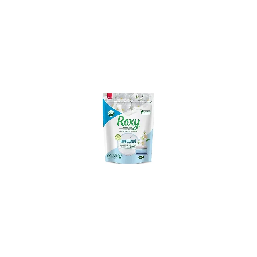 Dalan Roxy Matik Toz Çamaşır Deterjanı 800 gr 26 Yıkama Bahar Çiçekleri Kokulu Beyaz Renkli Kumaşlar