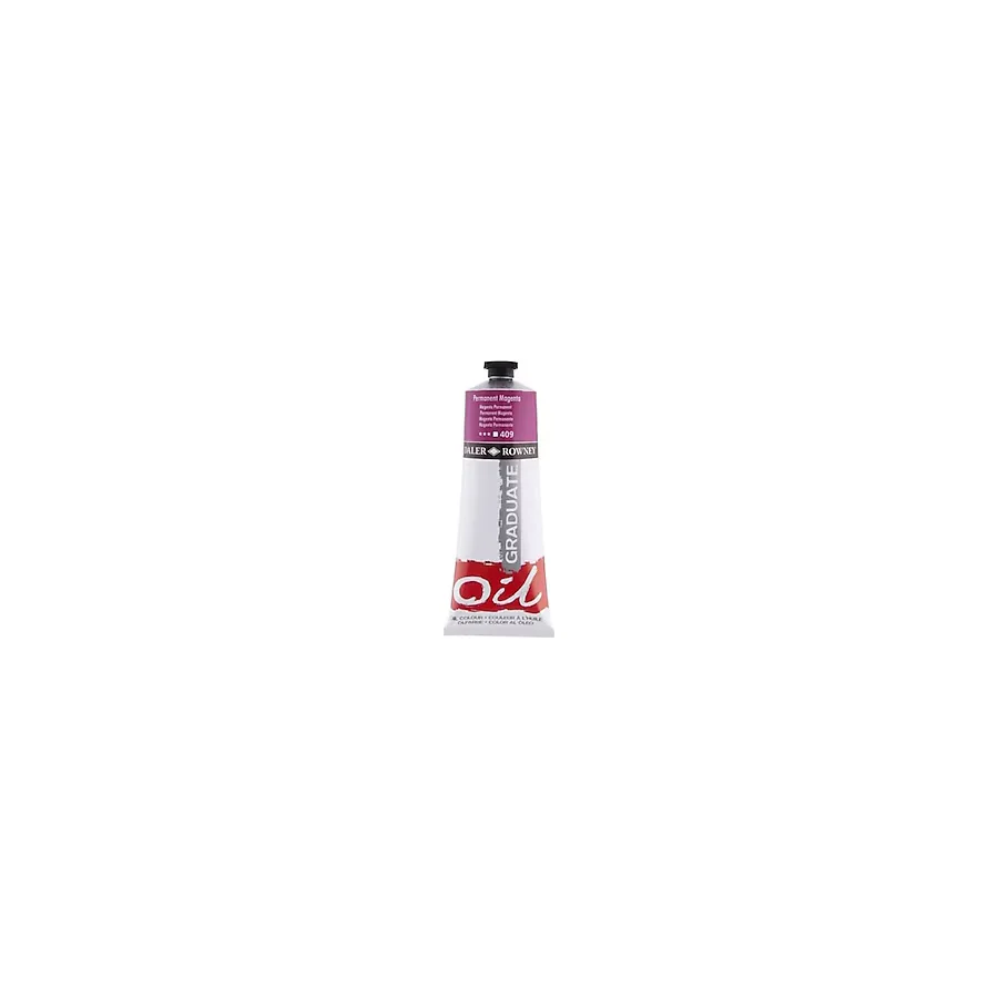 Daler-Rowney Graduate 200 ml Yağlı Boya N:409 Permanent Magenta