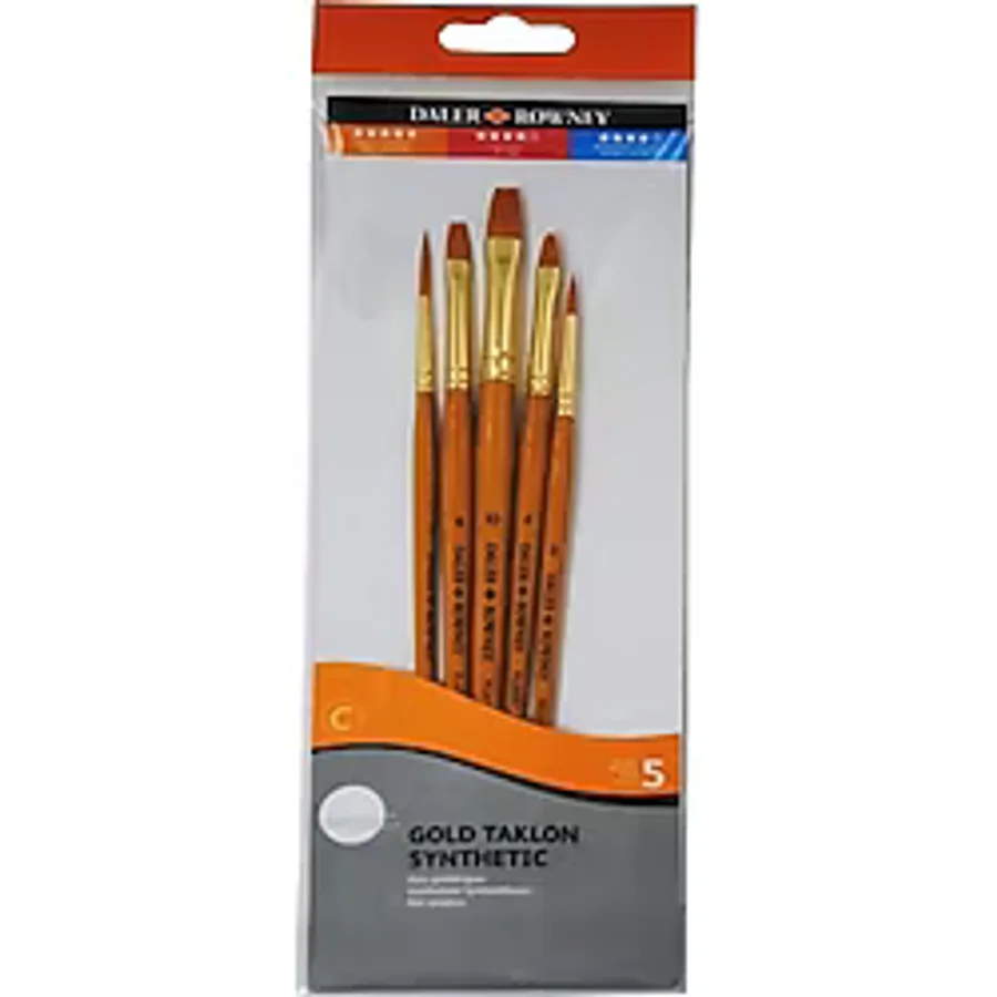 Daler Rowney Simply Gold Taklon Synthetic 5Li Firca Seti Kod:501