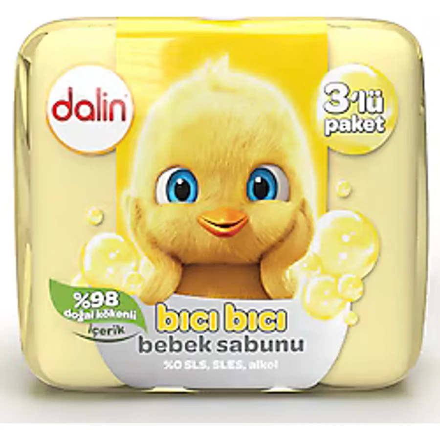 Dalin Bıcı Bıcı Bebek Sabunu 3x75 gr