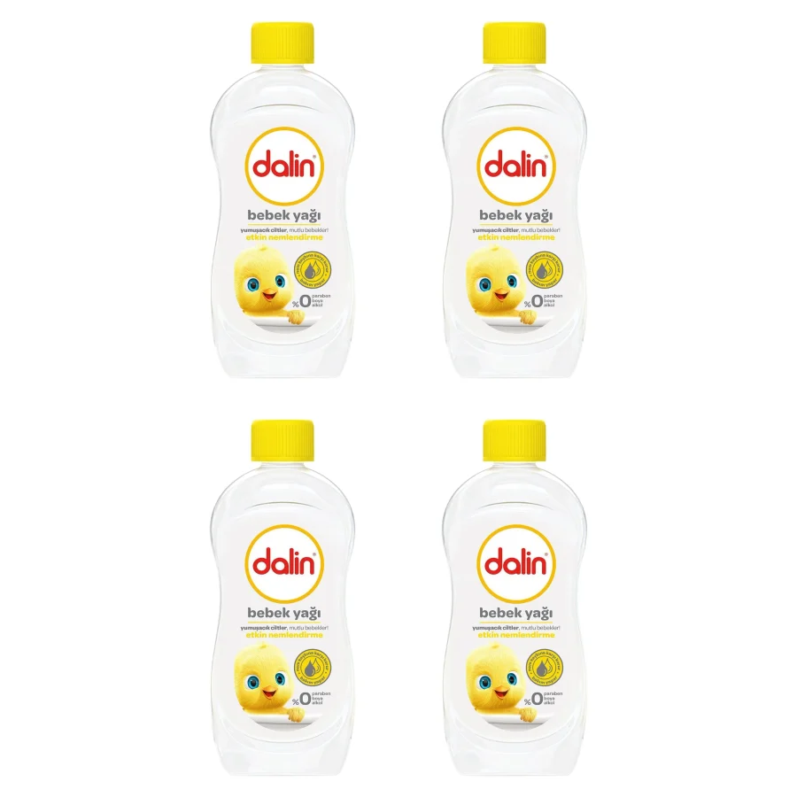 Dalin Klasik Bebek Yağı 500 ml 4 Adet