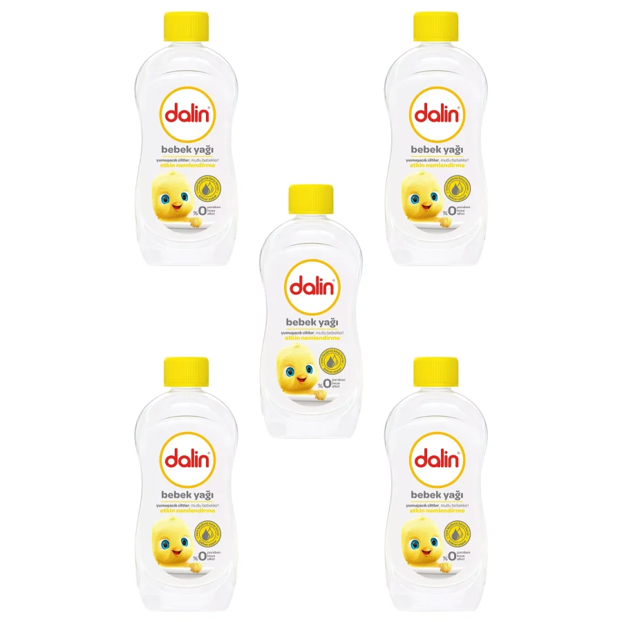 Dalin Klasik Bebek Yağı 500 ml 5 Adet