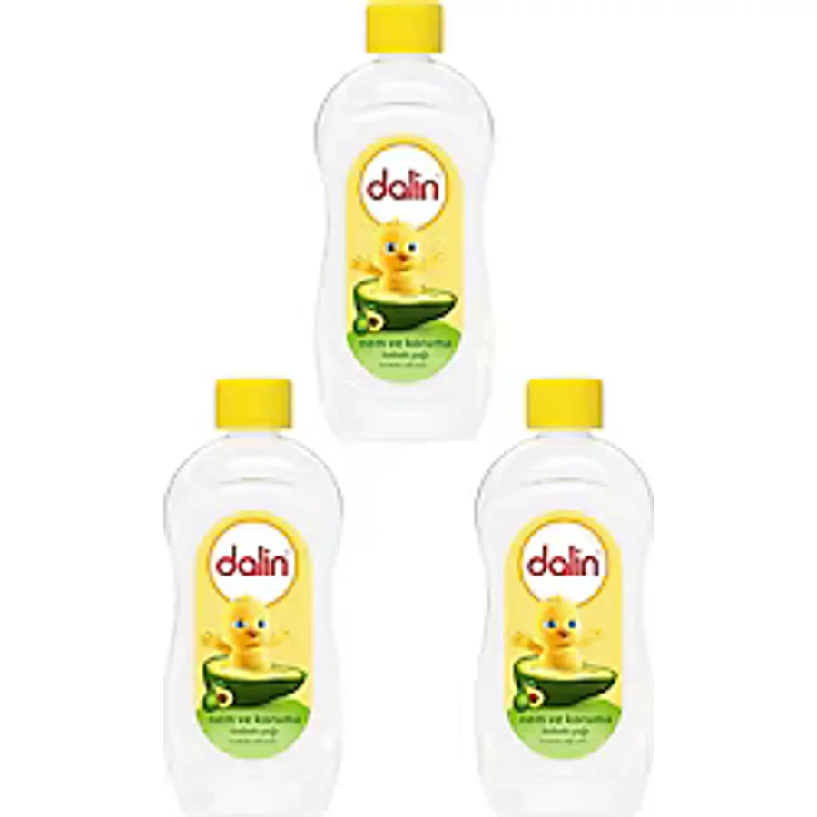 Dalin Nem ve Koruma Avokadolu Bebek Yağı 300 ml 3 Adet