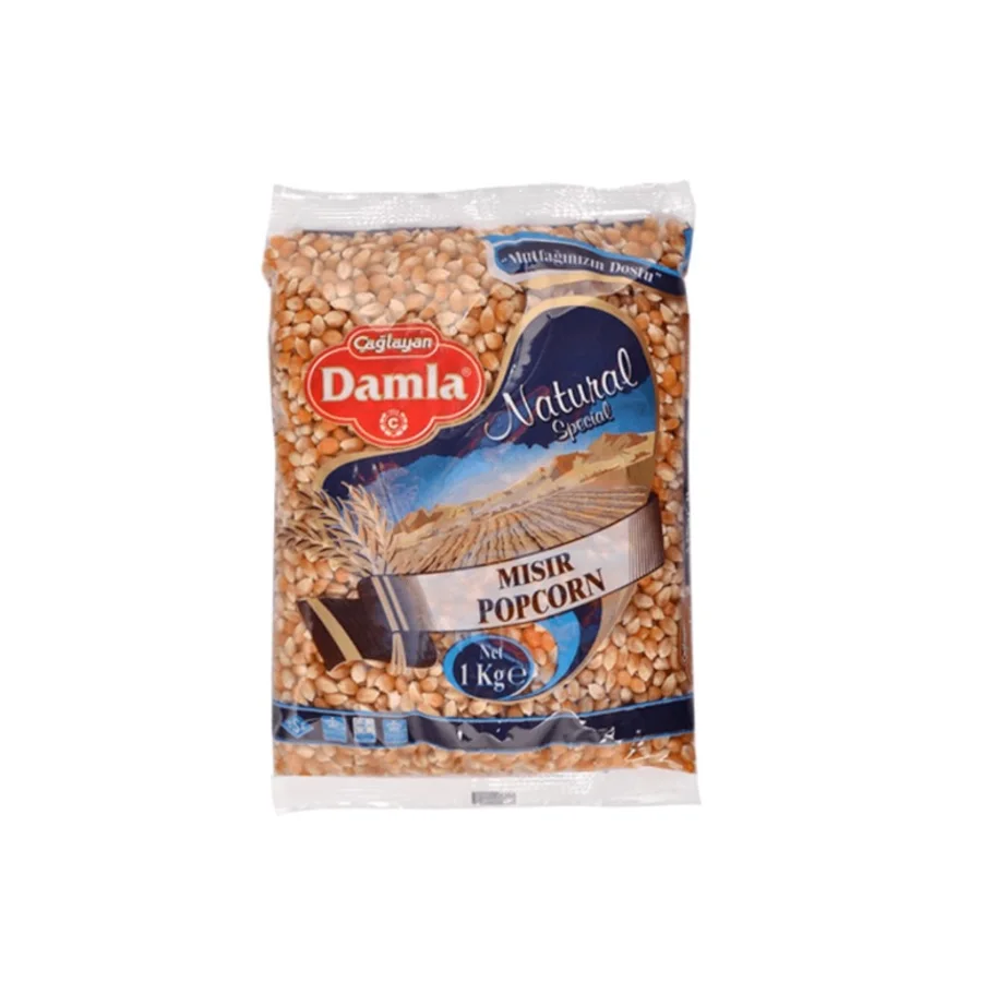Damla Bakliyat Popcorn Mısır 1 kg