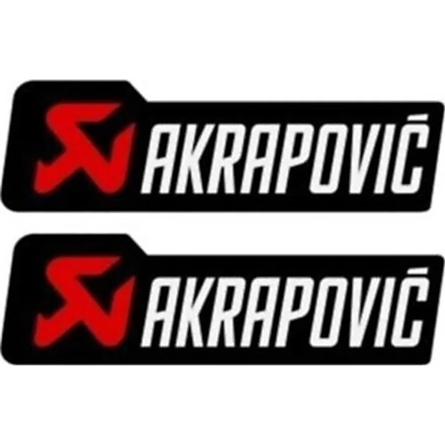 Damla Stıcker Akrapovıc 2 Li 4,5Cm X 3,5 Cm Motosıklet Aksesuar