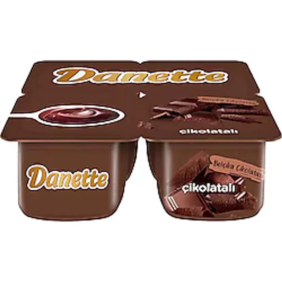 Danette 100 gr 4'lü Çikolatalı Puding