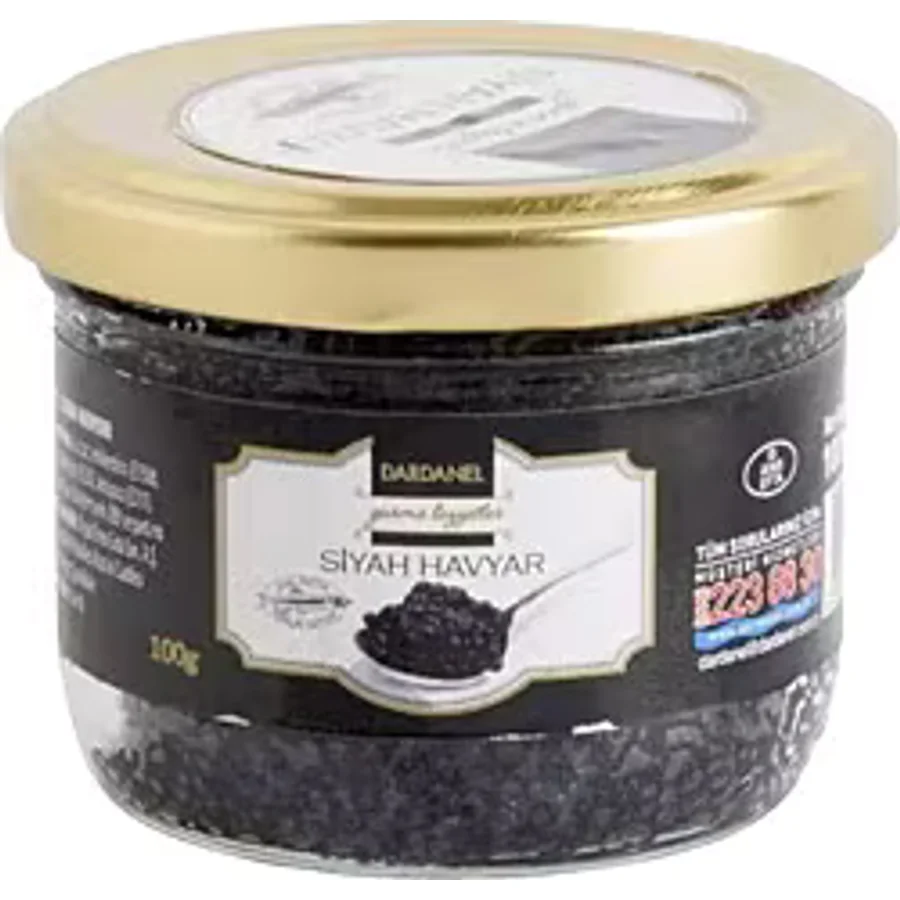 Dardanel 100 gr Siyah Havyar