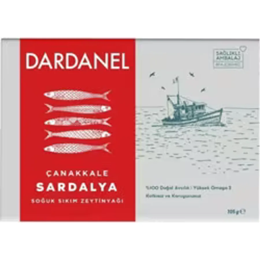 Dardanel 105 gr Sardalya Konservesi