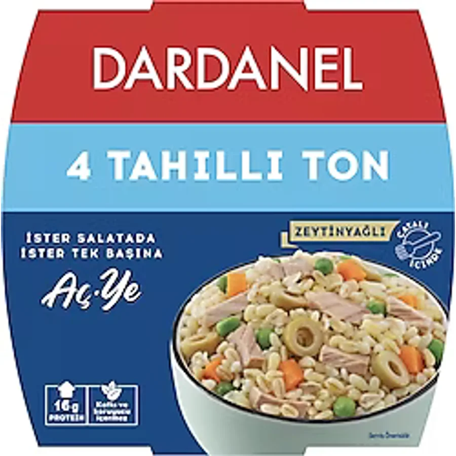 Dardanel Aç Ye 4 Tahıllı Ton 160 gr