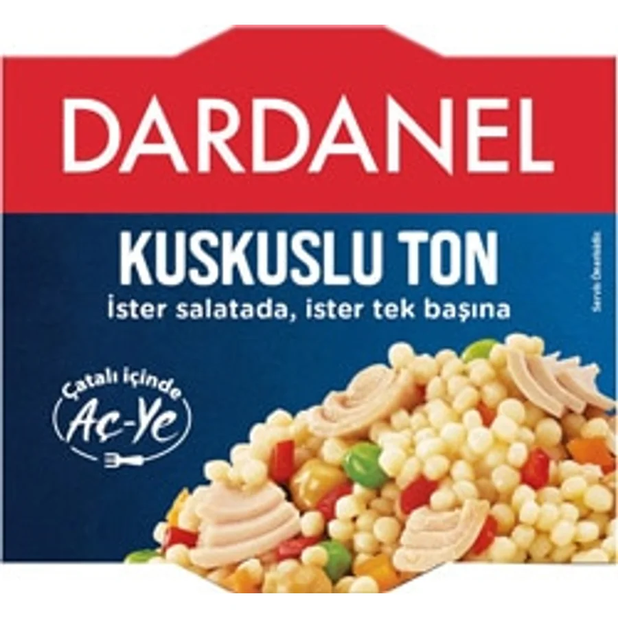 Dardanel Aç Ye Kuskuslu Ton 185 gr