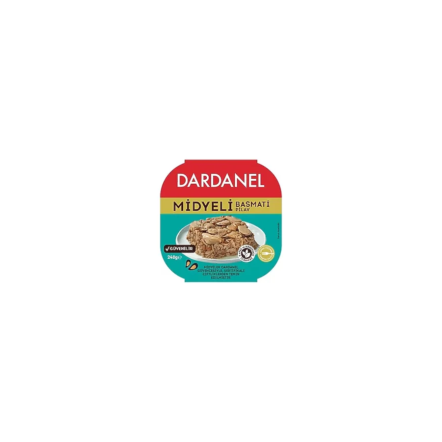 Dardanel Hazır Yemek Midyeli Basmati Pilav 240 gr - 240,1 gr