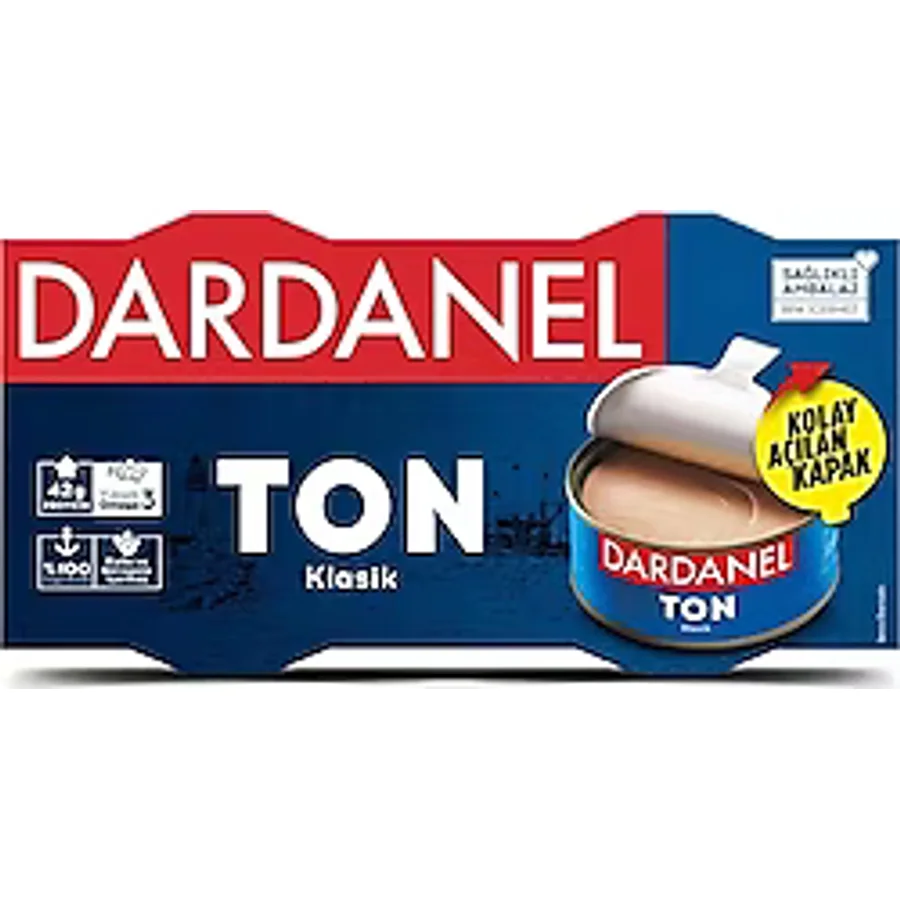 Dardanel Klasik Ton Balığı 2x140 gr