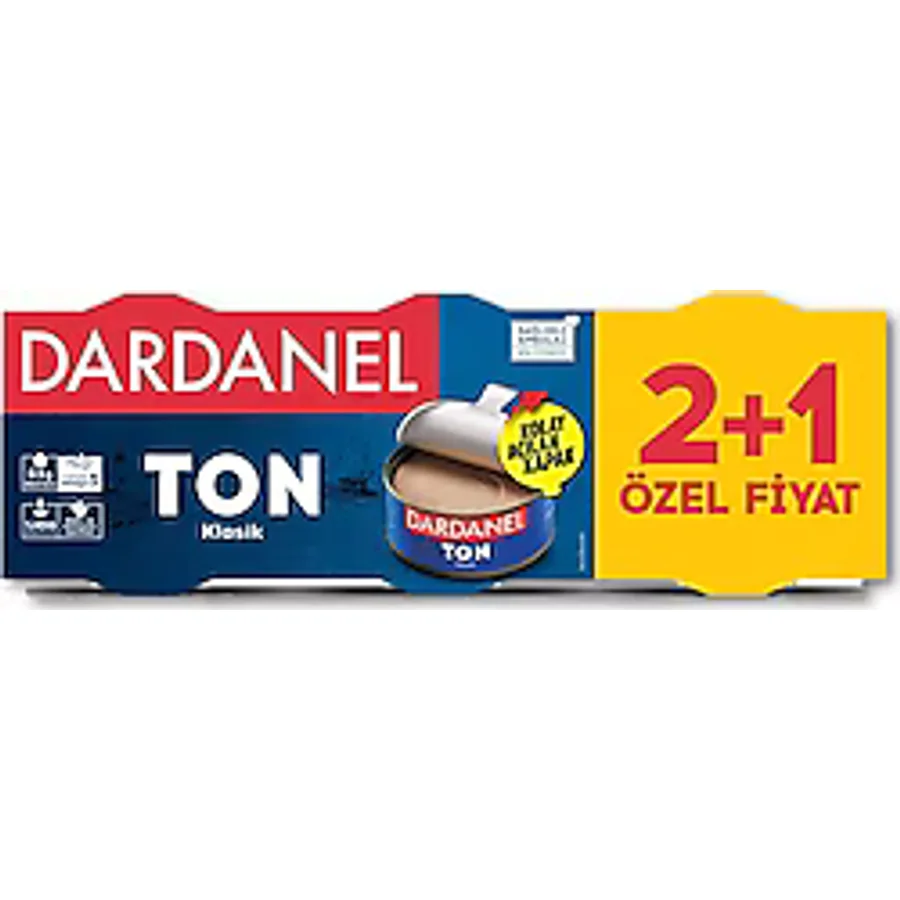 Dardanel Klasik Ton Balığı 3x140 gr