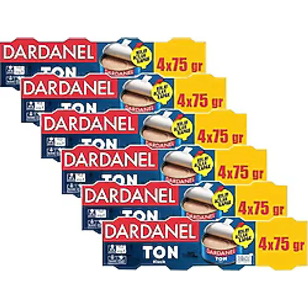 Dardanel Klasik Ton Balığı 4x75 gr 6'lı