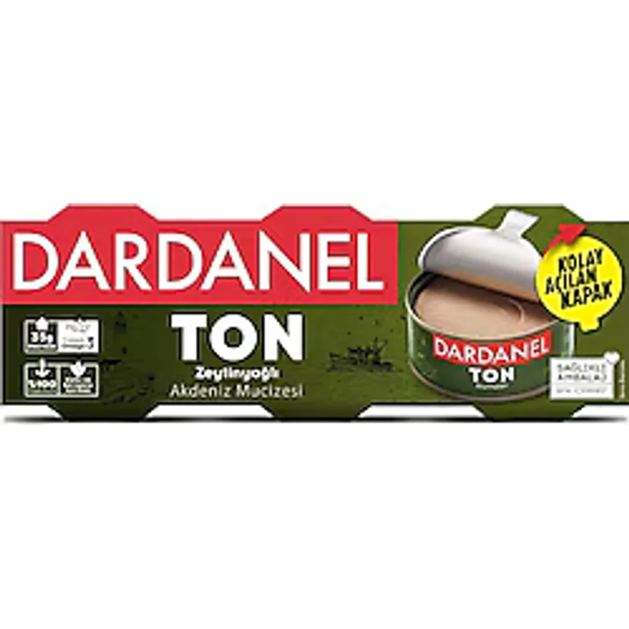 Dardanel Zeytinyağlı Ton Balığı 3x75 gr